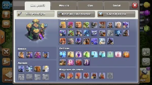 Conta Clash of clans CV14 semi full