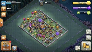 Conta Clash of clans CV14 semi full
