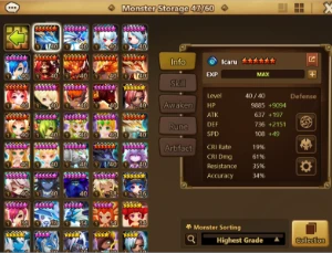 Triple LD5 Starter - Summoners War