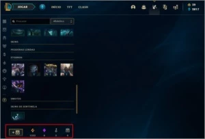 Conta de League of Legends 142 skins, GOLD, UNICO DONO! LOL