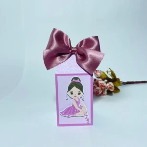 Kit Festa 20 Lembrancinhas Bailarina Personalizadas - Artesanato e Personalizados