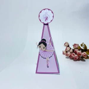 Kit Festa 20 Lembrancinhas Bailarina Personalizadas - Artesanato e Personalizados