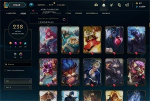Conta diamante 2 / 238 skins / todos campeões - League of Legends LOL