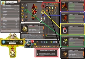 Vendo Team de 6 Chars Dofus Spiritia
