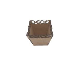 Kit Mini Vaso para Suculentas em MDF, cachepot. 6x6,4cm... - Artesanato e Personalizados