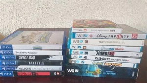 Lote Jogos WiiU - Produtos Físicos