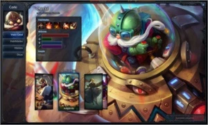 SKIN CORKI OVNI - League of Legends LOL