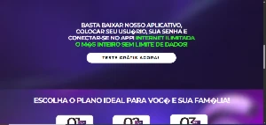 Landing Page Provedor De Revenda De Internet - Outros