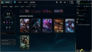 Conta De League Of Legends LOL