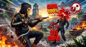 Sensibilidade de Free Fire -100% capa ✨