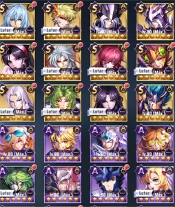 Conta Saint Seiya Awakening Servidor A6 Aries SSA