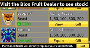 Conta Blox fruits [Dragon perm, Kitsune perm, Control perm] - Roblox