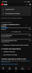 Vendo conta do YouTube barata que tá subindo nos shorts - Outros
