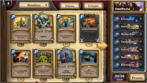 Conta Heartstone Paladino Impar e Ladino Impar - Blizzard