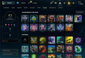 Conta LOL Platina 2 - League of Legends