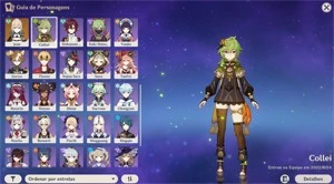 VENDO CONTA GENSHIN IMPACT TODOS OS PERSONAGENS MENOS ALBEDO