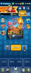 Conta clash Royale upadíssima