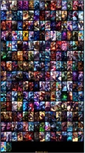 Conta league of legends lvl 337, com 222 skins e diamante 4 LOL