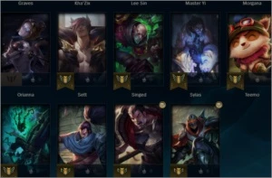 Conta lol league of legends, smurf unraked lv 30