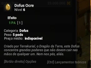 DOFUS OCRE SERVIDOR SPIRITIA