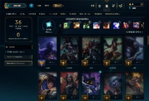 Conta Prata 4 com 70 campeões e 3 Skins - League of Legends LOL