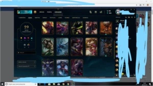 Conta de league of legends LOL