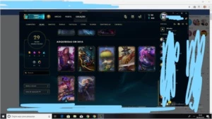 Conta de league of legends LOL