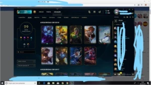 Conta de league of legends LOL