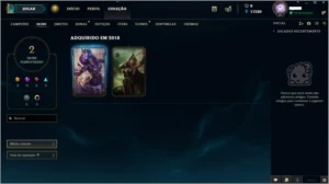 Conta LOL Borda Diamante 2019 Smurf 2 - League of Legends