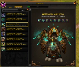 Conta mage tower de druid legion + cmod mop+ armas do wod - Blizzard
