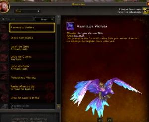 Conta mage tower de druid legion + cmod mop+ armas do wod - Blizzard
