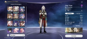 Honkai Star Rail Gepard, Jing+cone, silver Wolf, Clara, Welt - Outros