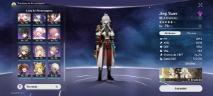 Honkai Star Rail Gepard, Jing+cone, silver Wolf, Clara, Welt - Outros