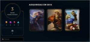 Conta league of legends lvl 31 com 8 partidas na md10 LOL