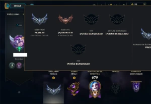 Prata 3 com TODOS os Champs e 181 Skins ( MAIN ADC ) - League of Legends LOL