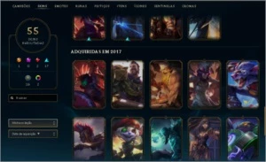 Conta diamanteS7/8-Atual D3 - League of Legends LOL