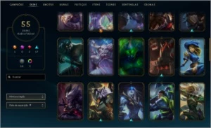Conta diamanteS7/8-Atual D3 - League of Legends LOL