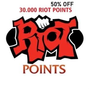 30.000 RIOT POINTS ENVIADOS PARA SUA CONTA - League of Legends LOL