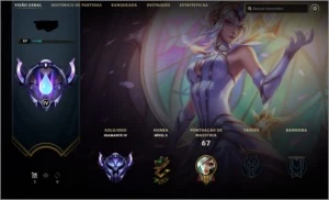 Conta LoL Diamante 4 - League of Legends