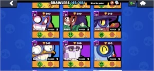Conta Brawl 45/48 - Brawl Stars