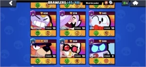 Conta Brawl 45/48 - Brawl Stars