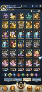 Contas muito forte saint seiya legends of justice - Saint Seiya Awakening SSA