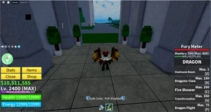 Blox Fruit - Dragon User LVL max - Outros