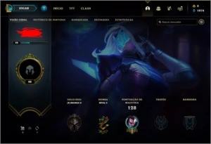 Conta League Of Legends - Nv 48 - Poucos Champs LOL