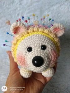 Porco Espinho Colorido - Artesanato e Personalizados