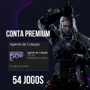 Conta Steam Preço De Desapego - Nível Premium- 54 Jogos - Dead by Daylight