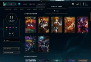 CONTA UNRANKED (91) CHAMPS+51SKINS (RIOTGRAVES,JANNA HEXTEC) - League of Legends LOL