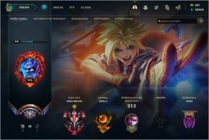 Conta GM-D1 flex-soloq - League of Legends LOL