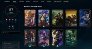 Conta GM-D1 flex-soloq - League of Legends LOL
