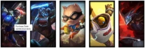 CONTA LEAGUE OF LEGENDS BR- 5 SKINS - 18 CHAMPS - UNRANKED LOL